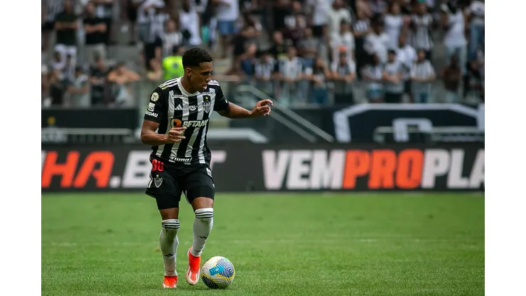 Palacios jogador do Atlético-MG durante partida contra o Cuiabá. Foto: Fernando Moreno/AGIF