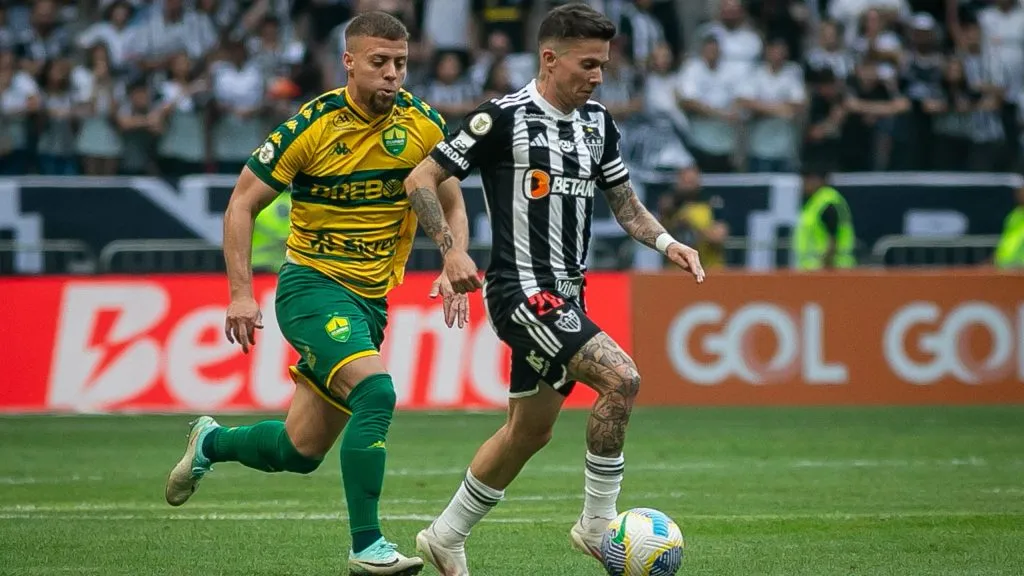 Atlético-MG 1 x 1 Cuiabá pelo Campeonato Brasileiro A 2024. Foto: Fernando Moreno/AGIF