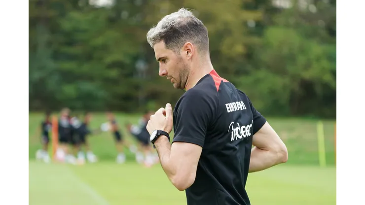 Lucas Alario Eintracht Frankfurt - Frankfurt 14.08.2023: Eintracht Frankfurt Training, Deutsche Bank Park, *** Lucas Alario Eintracht Frankfurt Frankfurt 14 08 2023 Eintracht Frankfurt training, Deutsche Bank Park,