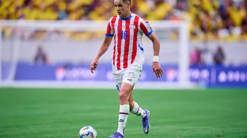 RECORD DATE NOT STATED Copa America USA 2024 Colombia vs Paraguay Alex Arce of Paraguay during the game between Colombia and Paraguay as part of the CONMEBOL Copa America USA 2024 group D, at NRG Stadium, on June 24, 2024 in Houston, Texas, United States. HOUSTON TEXAS UNITED STATES PUBLICATIONxNOTxINxMEXxCHNxRUS Copyright: xJosexLuisxMelgarejox 20240624184500_CA_GD_2024_COL_PAR_ARCE67