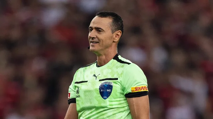 Rondán durante partida do Flamengo na Libertadores.
