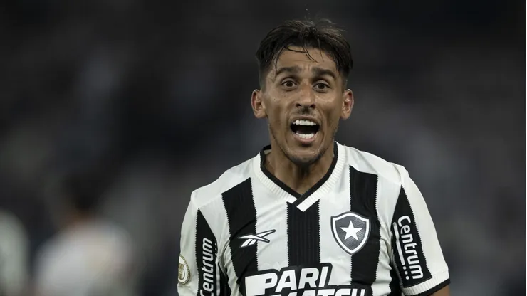RJ - RIO DE JANEIRO - 11/06/2024 - BRASILEIRO A 2024, BOTAFOGO X FLUMINENSE - Damian Suarez jogador do Botafogo durante partida contra o Fluminense no estadio Engenhao pelo campeonato Brasileiro A 2024. Foto: Jorge Rodrigues/AGIF