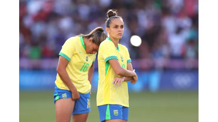 Gabi Portilho do Brasil Feminino após final na França. (Foto de Robert Cianflone/Getty Images)