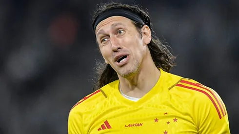 Cássio no Cruzeiro. Foto: Thiago Ribeiro/AGIF