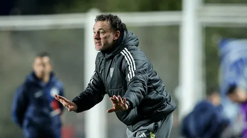 Milito durante partida no Estádio Nuevo Gasometro. Foto: Pedro Souza / Atlético