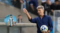 Renato Gaúcho e Jhonata Robert no Grêmio - Foto: IMAGO / Pressinphoto e Pedro H. Tesch/AGIF