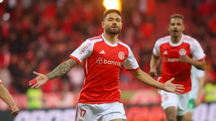 Bruno Tabata brilhou em sua estreia pelo Internacional. Foto: Ricardo Duarte / Internacional