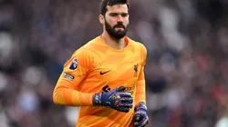 Alisson Becker goleiro do Liverpool. (Foto de Justin Setterfield/Getty Images) (Photo by Justin Setterfield/Getty Images)