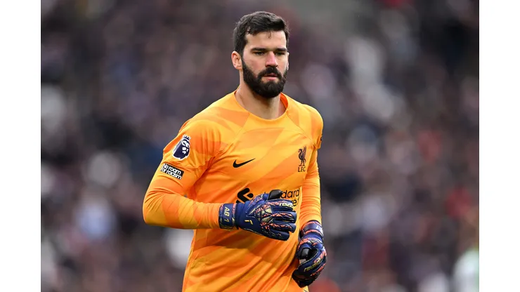 Alisson Becker goleiro do Liverpool. (Foto de Justin Setterfield/Getty Images) (Photo by Justin Setterfield/Getty Images)