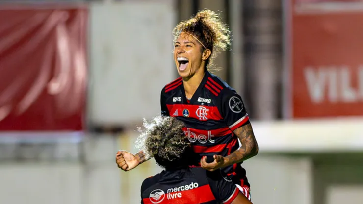 A atacante é a artilheira do Flamengo. Divulgação/CBF.