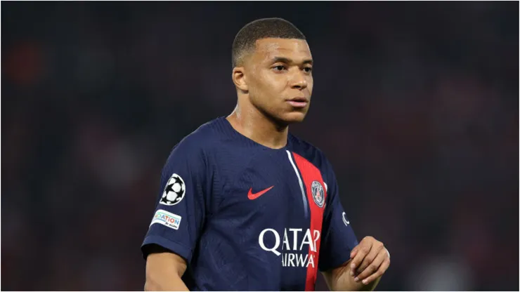 Foto: Richard Heathcote/Getty Images - Mbappé em jogo do PSG