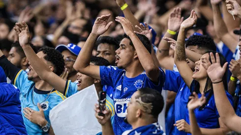 Torcida do Cruzeiro no Mineirão. Foto: Gustavo Aleixo/Cruzeiro
