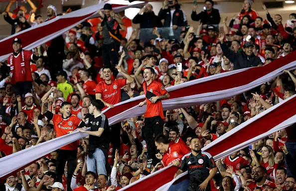 Torcida colorada Internacional