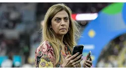 Foto: Thiago Ribeiro/AGIF - Leila Pereira, presidente do Palmeiras