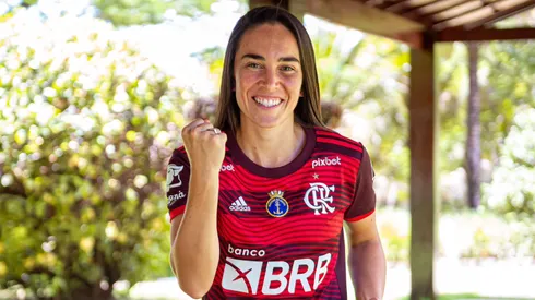 Zagueira está de volta ao clube carioca. Divulgação/Flamengo.