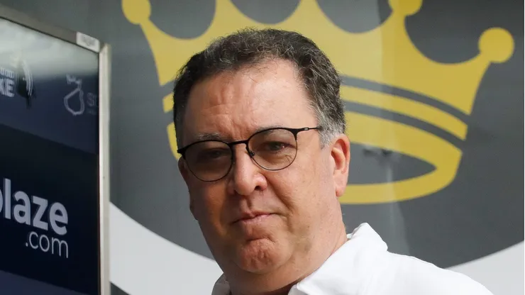 Marcelo Teixeira concedeu coletiva na Vila Belmiro nesta quarta-feira (14).