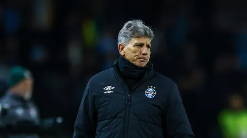 Renato Gaúcho toma decisão no Grêmio. Foto: Lucas Uebel/Grêmio