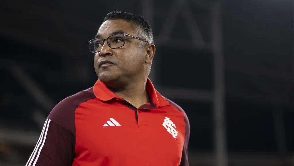 Roger Machado no Internacional. Foto: Jorge Rodrigues/AGIF