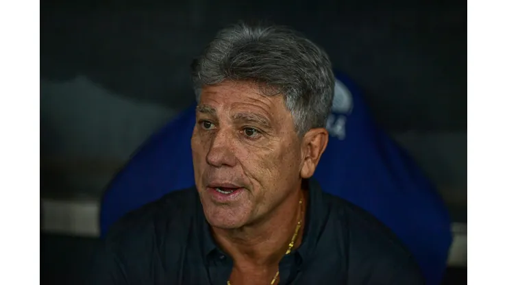 Renato Portaluppi técnico do Gremio durante partida contra o Flamengo no Maracana pelo Brasileirão A 2024.
