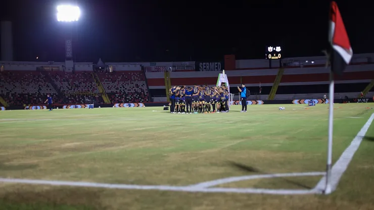 Vista geral do estadio Santa Cruz para partida entre Botafogo-SP e Novorizontino pelo campeonato Brasileiro B 2024.