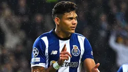 Evanilson comemora gol pelo Porto. (Photo by Octavio Passos/Getty Images)