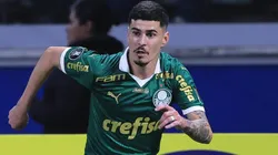 Rômulo durante partida entre Palmeiras e San Lorenzo, no Allianz Parque pela Copa Libertadores, no dia 30/05/2024.