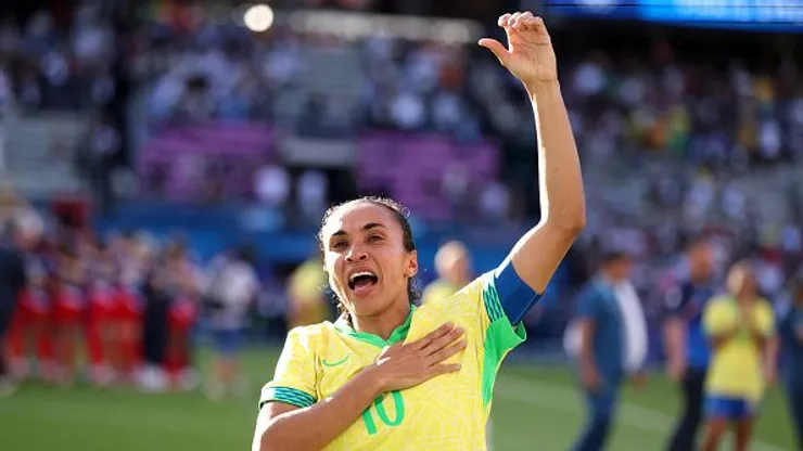 Marta se despediu da Seleção Brasileira em Olimpíadas