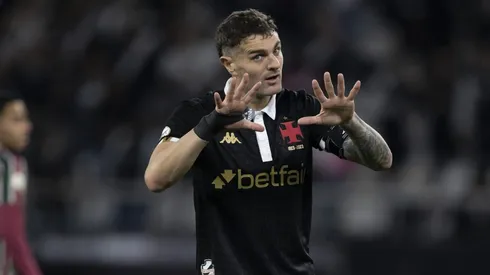 Vegetti jogador do Vasco durante partida contra o Fluminense no estadio Engenhao pelo campeonato Brasileiro A 2024.