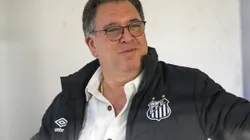 SP - SANTOS - 15/07/2024 - BRASILEIRO B 2024, SANTOS X ITUANO - Marcelo Teixeira presidente do Santos durante partida contra o Ituano no estadio Vila Belmiro pelo campeonato Brasileiro B 2024.