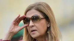 Leila passou por constrangimento no Maracanã.