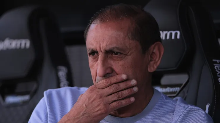 Ramón Díaz tecnico do Corinthians durante partida contra o Juventude no estadio Arena Corinthians pelo campeonato Brasileiro A 2024.