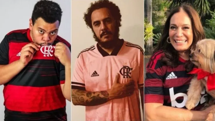Famosos e celebridades que torcem para o Flamengo.