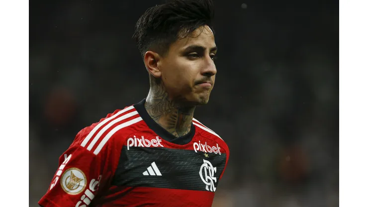 Erick Pulgar do Flamengo. (Foto de Ricardo Moreira/Getty Images)
