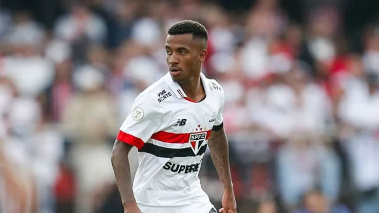 Atleta fez a sua estreia pelo clube tricolor. Divulgação/São Paulo FC.
