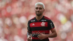 Meio-campista uruguaio em ação pelo Flamengo. Photo by Wagner Meier/Getty Images