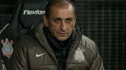 Ramon Diaz, técnico do Corinthians durante o jogo contra o Red Bull Bragantino no Neo Quimica Arena pelo Brasileirão