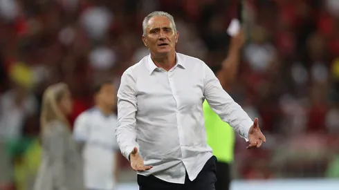 Treinador flamenguista foi criticado pelo torcedor. Photo by Wagner Meier/Getty Images