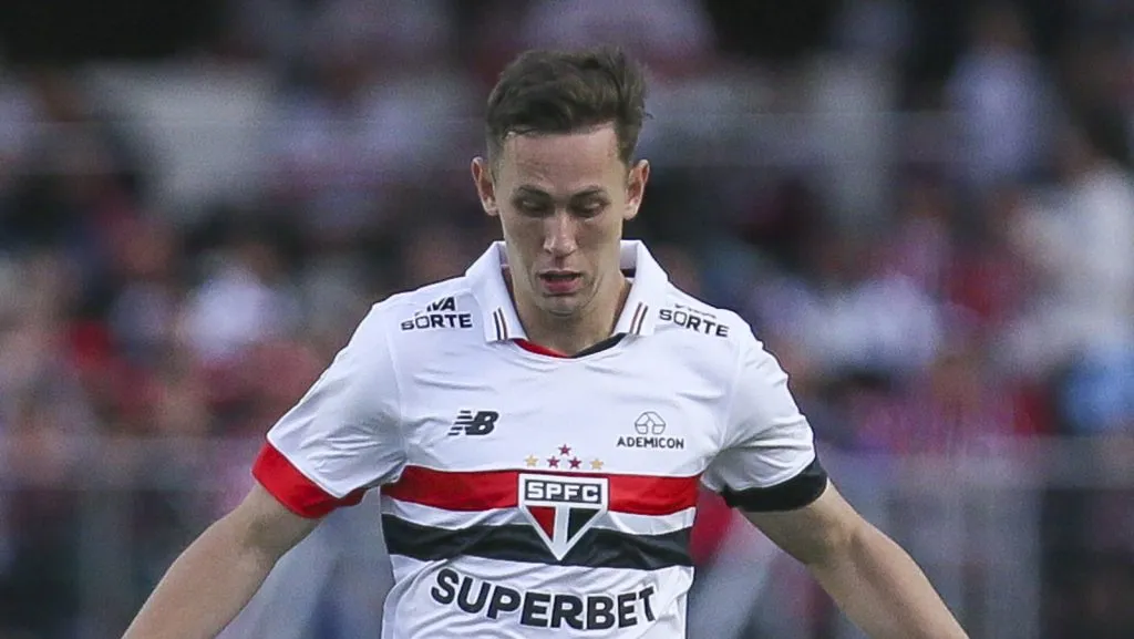 Patryck pelo São Paulo. (Photo by Ricardo Moreira/Getty Images)