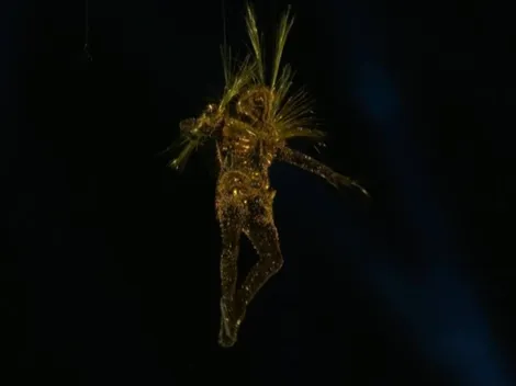 Olimpíadas 2024: Cerimônia de encerramento gera memes com "viajante dourado"