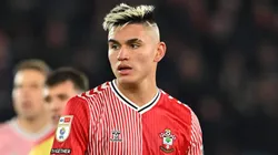 Carlos Alcaraz durante partida entre Southampton e Bristol City, no St Mary's Stadium, pela EFL Championship, no dia 29/11/2023. Foto: Graham Hunt/ Pro Sports Images