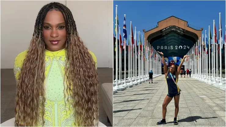 Rebeca Andrade em Paris - Foto: Instagram/Rebeca Andrade