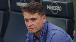 Seabra durante a peleja deste sábado (10). Foto: Gilson Lobo/AGIF