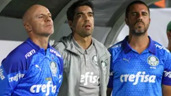 Abel Ferreira em Flamengo x Palmeiras