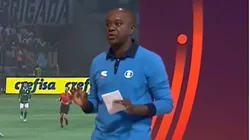 comentarista de arbitragem analisou o lance polêmico