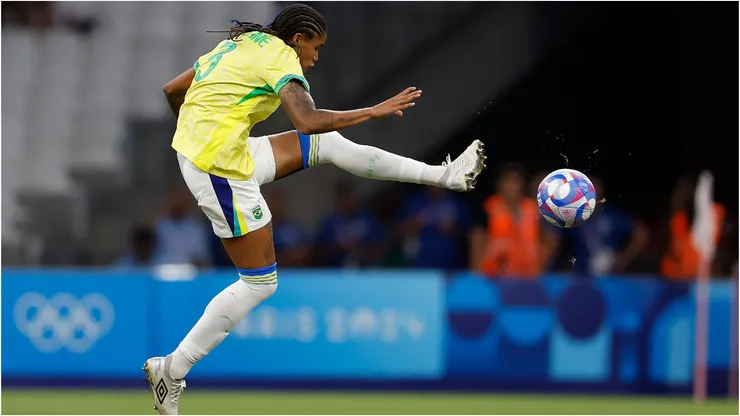 Foto: Rafael Ribeiro/CBF - Tarciane em jogo da Seleção Brasileira
