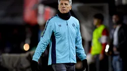 Renato Portaluppi, tecnico do Gremio durante a Copa CONMEBOL Libertadores 2023 contra Estudiantes no estádio Jorge Luis Hirschi na Argentina.