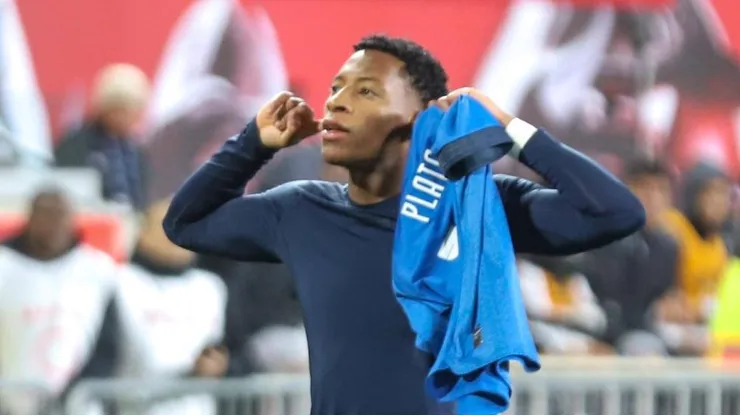 March 21, 2024, Harisson, New Jersey, USA: Gonzalo Plata of Ecuador during a match against Guatemala in an International Friendly, Länderspiel, Nationalmannschaft match at the Red Bull Arena in the city of Harrison in New Jersey in the United States this Thursday, March 21, 2024. Harisson USA - ZUMAc233 0441585940st Copyright: xVanessaxCarvalhox