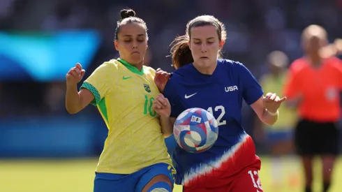 A atacante falou sobre a prata nas Olimpíadas. Robert Cianflone/Getty Images.