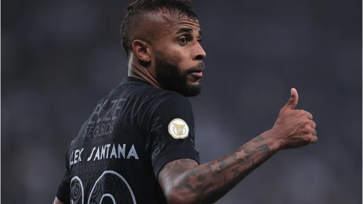 Alex Santana durante partida entre Corinthians e Criciúma, na Neo Química Arena, pelo Campeonato Brasileiro, no dia 16/07/2024.