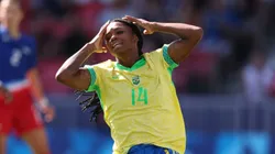 A brasileira perdeu o tento. Robert Cianflone/Getty Images.